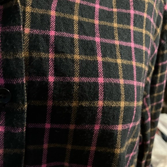 Madewell Flannel Westlake Shirt in Stoppard Plaid XS - Picture 4 of 10